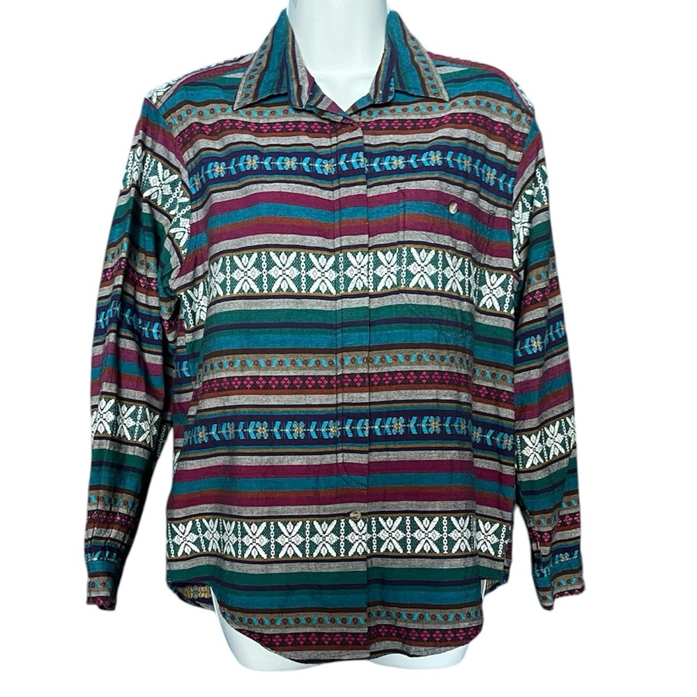 Cabin Creek petite 90s western button up